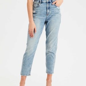American eagle stretch curvy mom jean